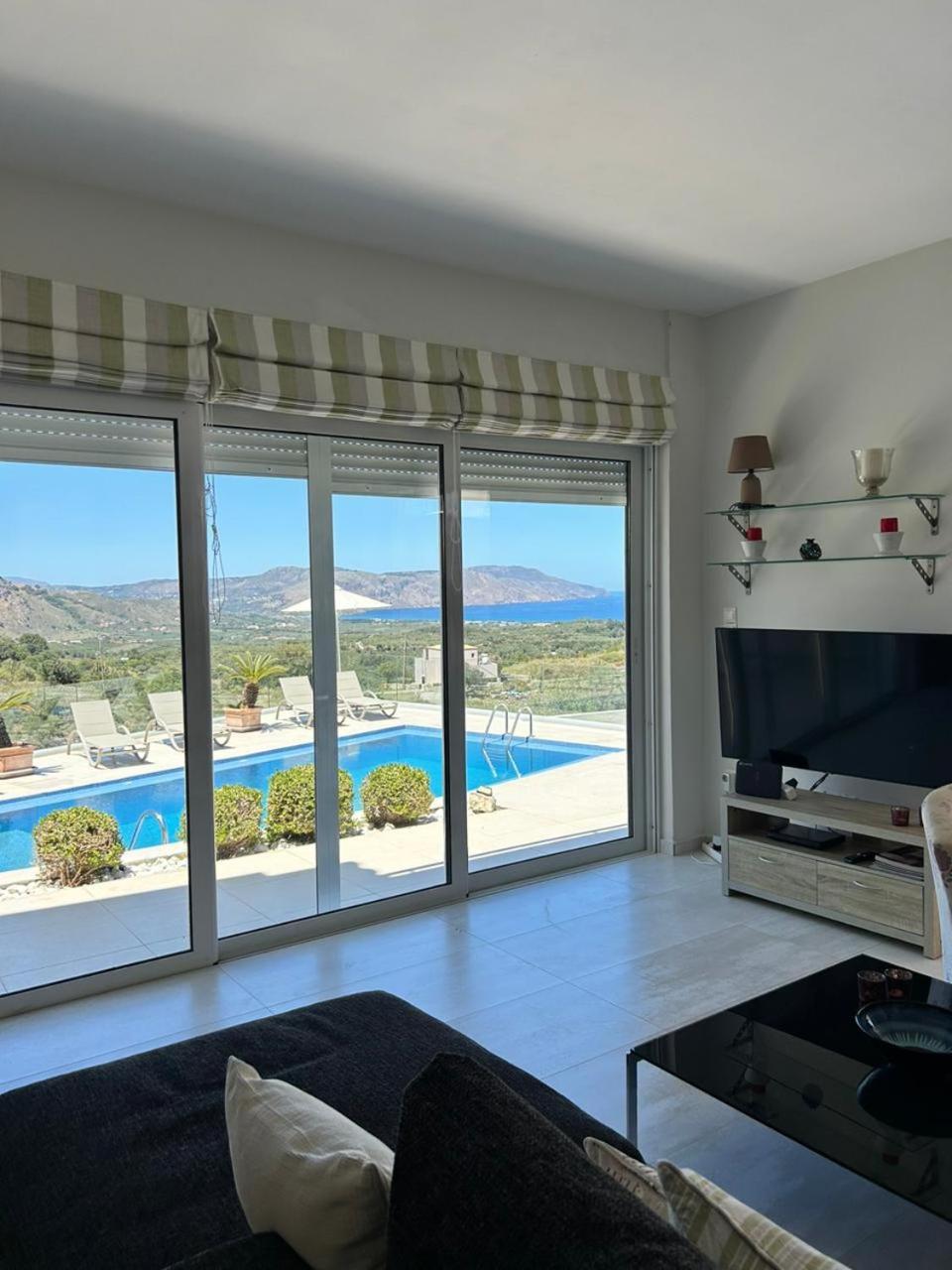 Villa Vuna - Private Pool -Sea View Ханья Экстерьер фото