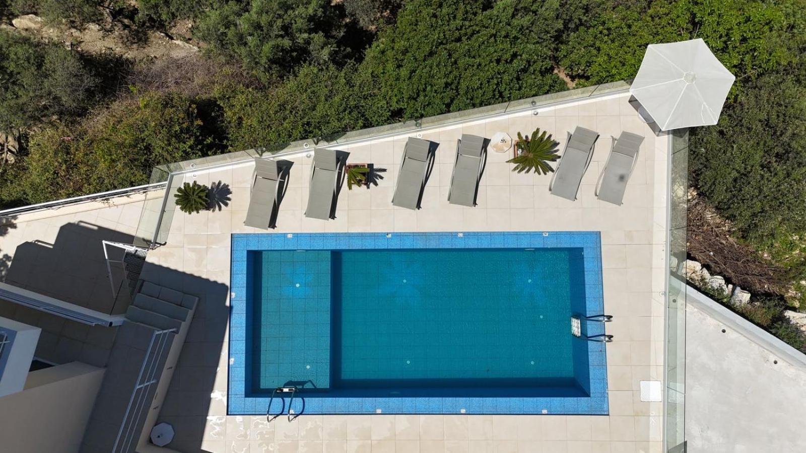 Villa Vuna - Private Pool -Sea View Ханья Экстерьер фото