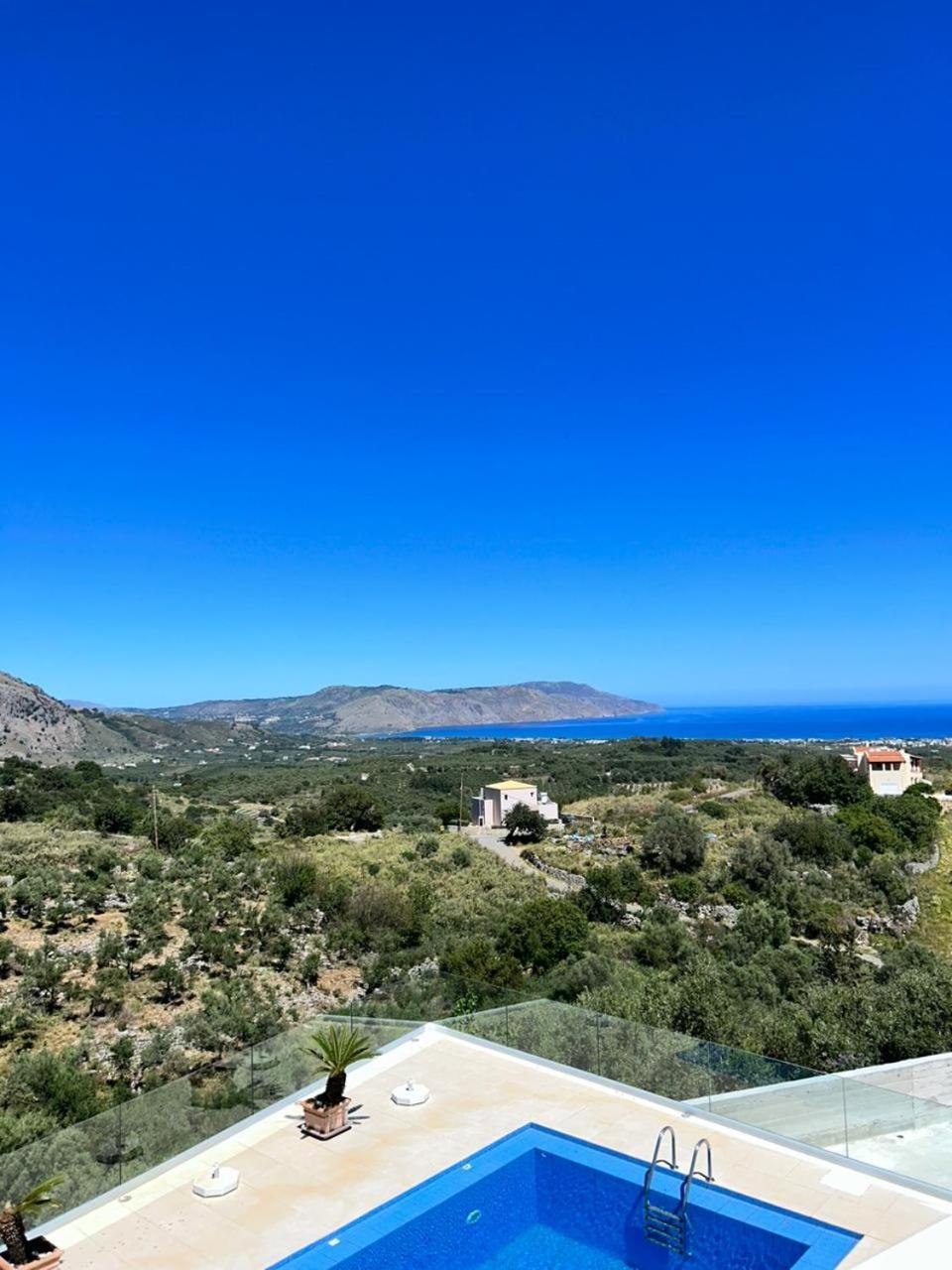 Villa Vuna - Private Pool -Sea View Ханья Экстерьер фото