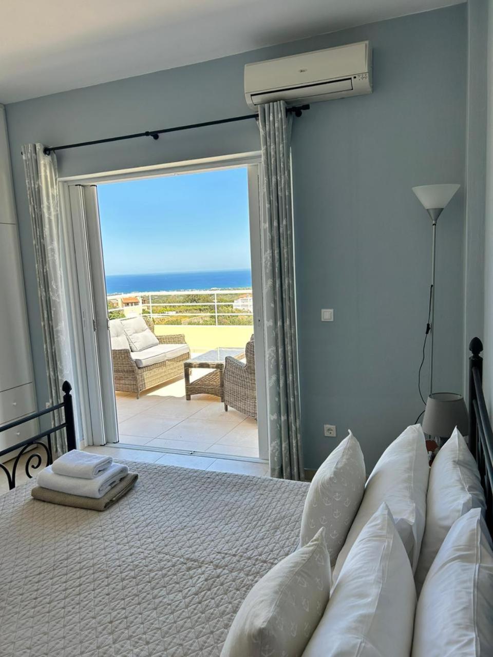 Villa Vuna - Private Pool -Sea View Ханья Экстерьер фото