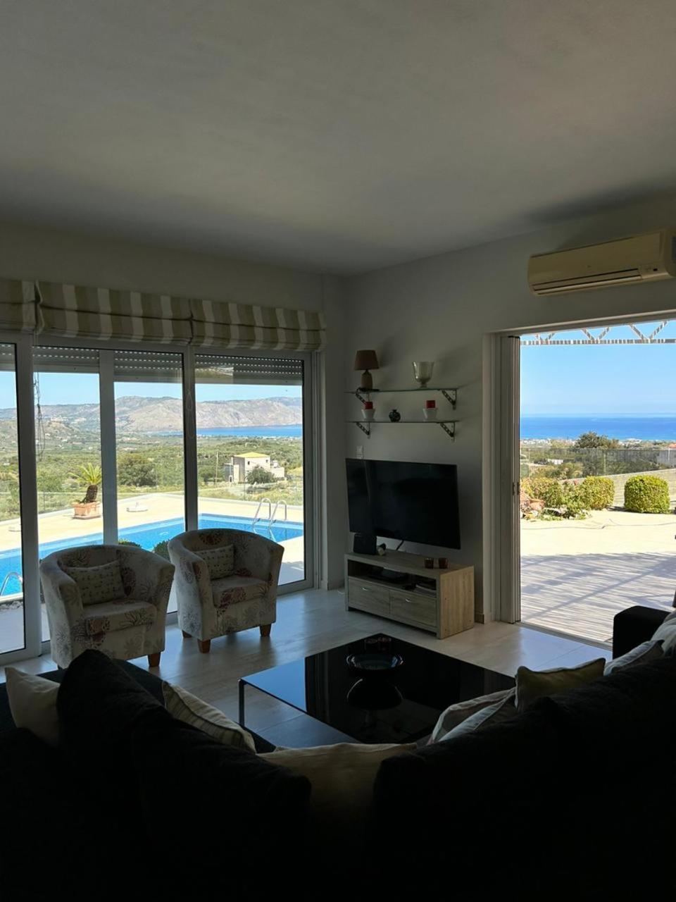 Villa Vuna - Private Pool -Sea View Ханья Экстерьер фото